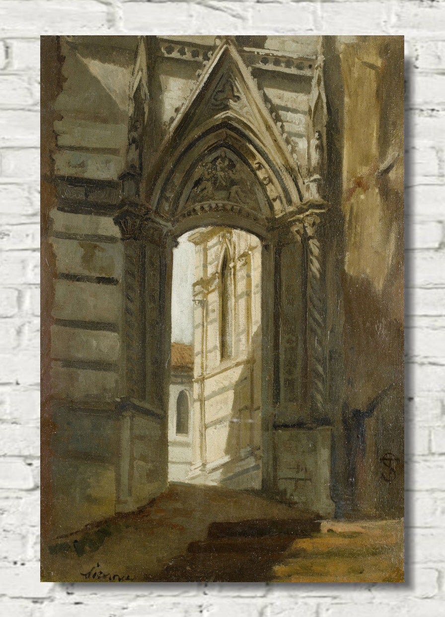 Siena Cathedral by Telemaco Signorini