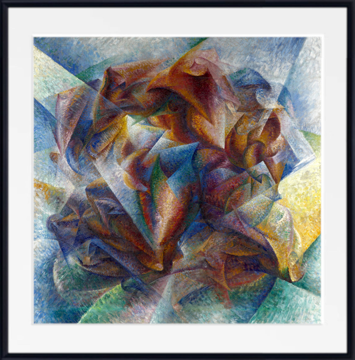 Dynamism of a Soccer Player, Umberto Boccioni