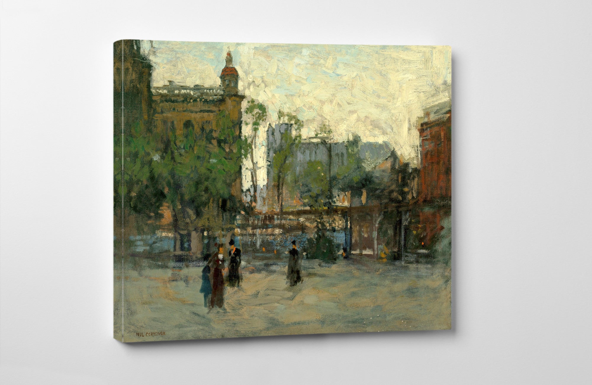 Early Evening, Empire Park, New York (circa 1910), Paul Cornoyer
