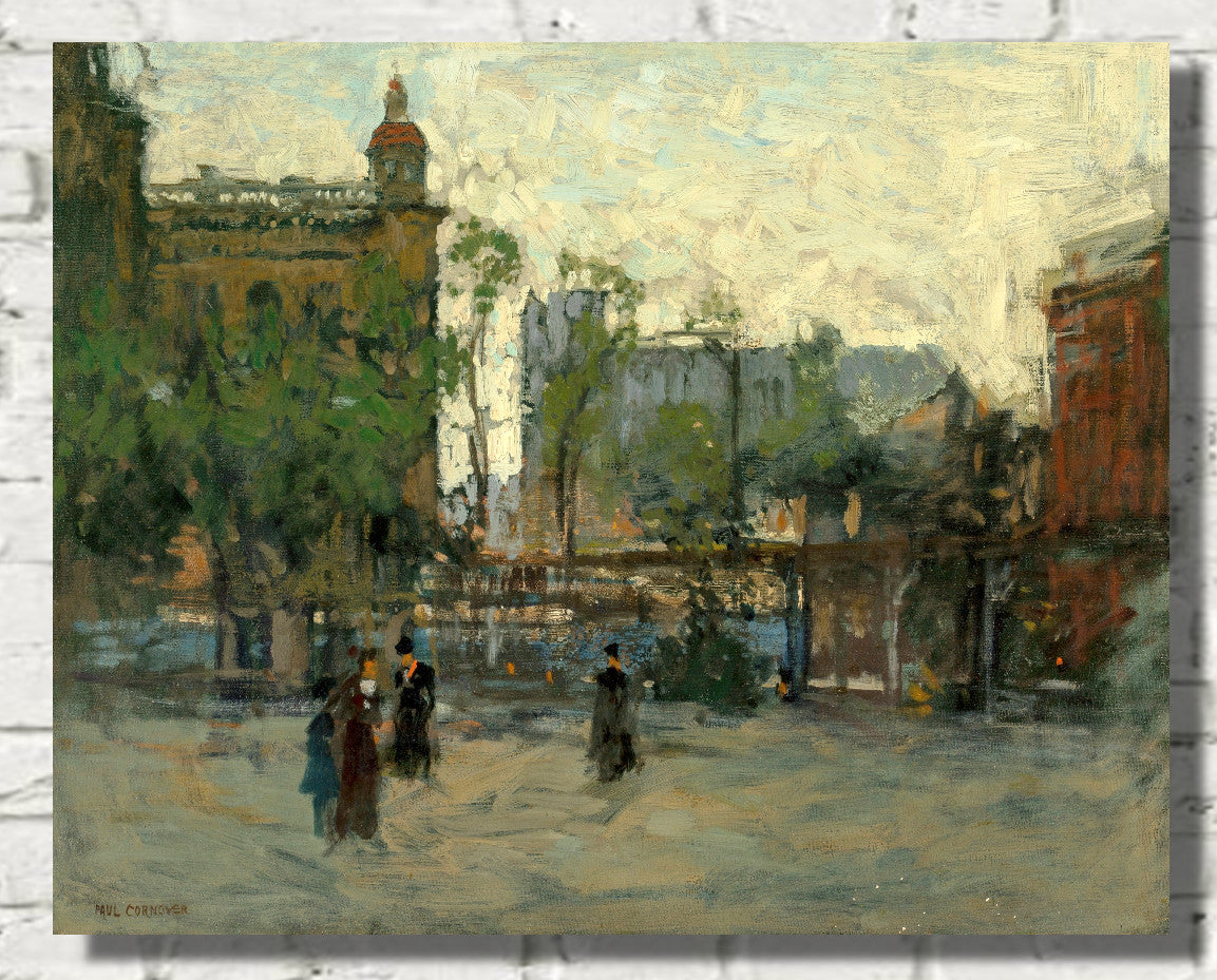Early Evening, Empire Park, New York (circa 1910), Paul Cornoyer