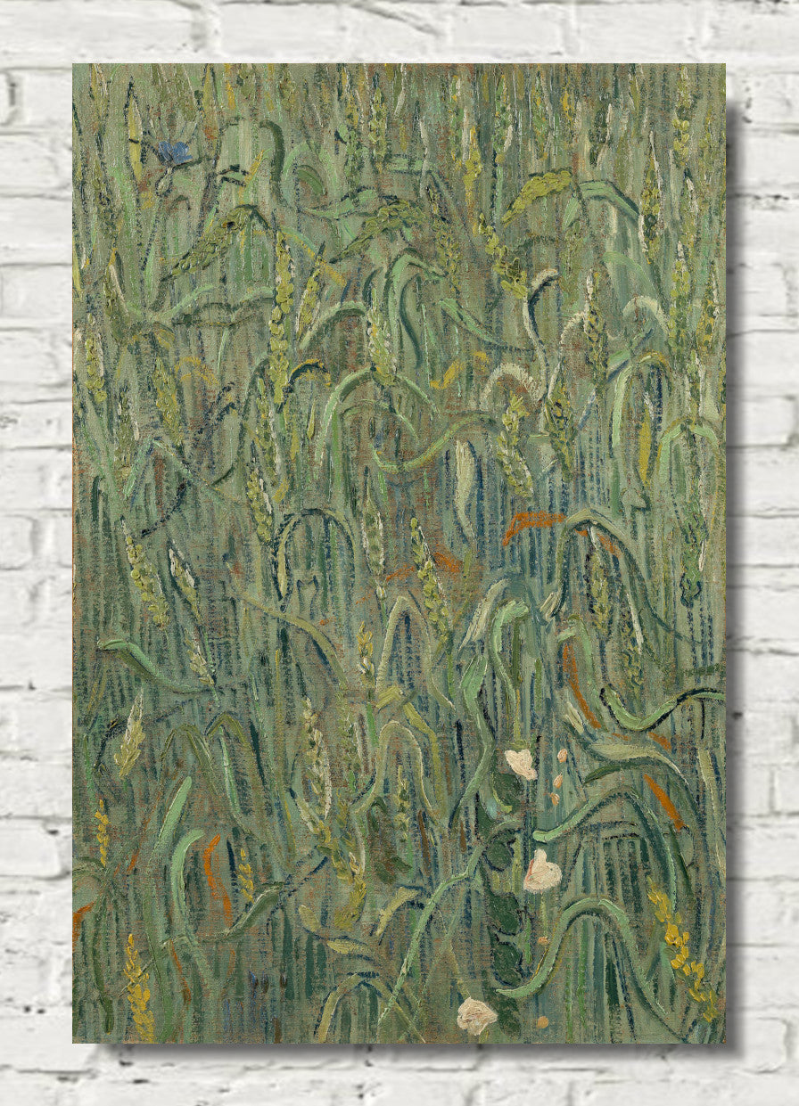 Ears of Wheat" by Vincent van Gogh