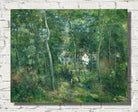 Camille Pissarro Print, Edge of Woods Near L’Hermitage, Pontoise