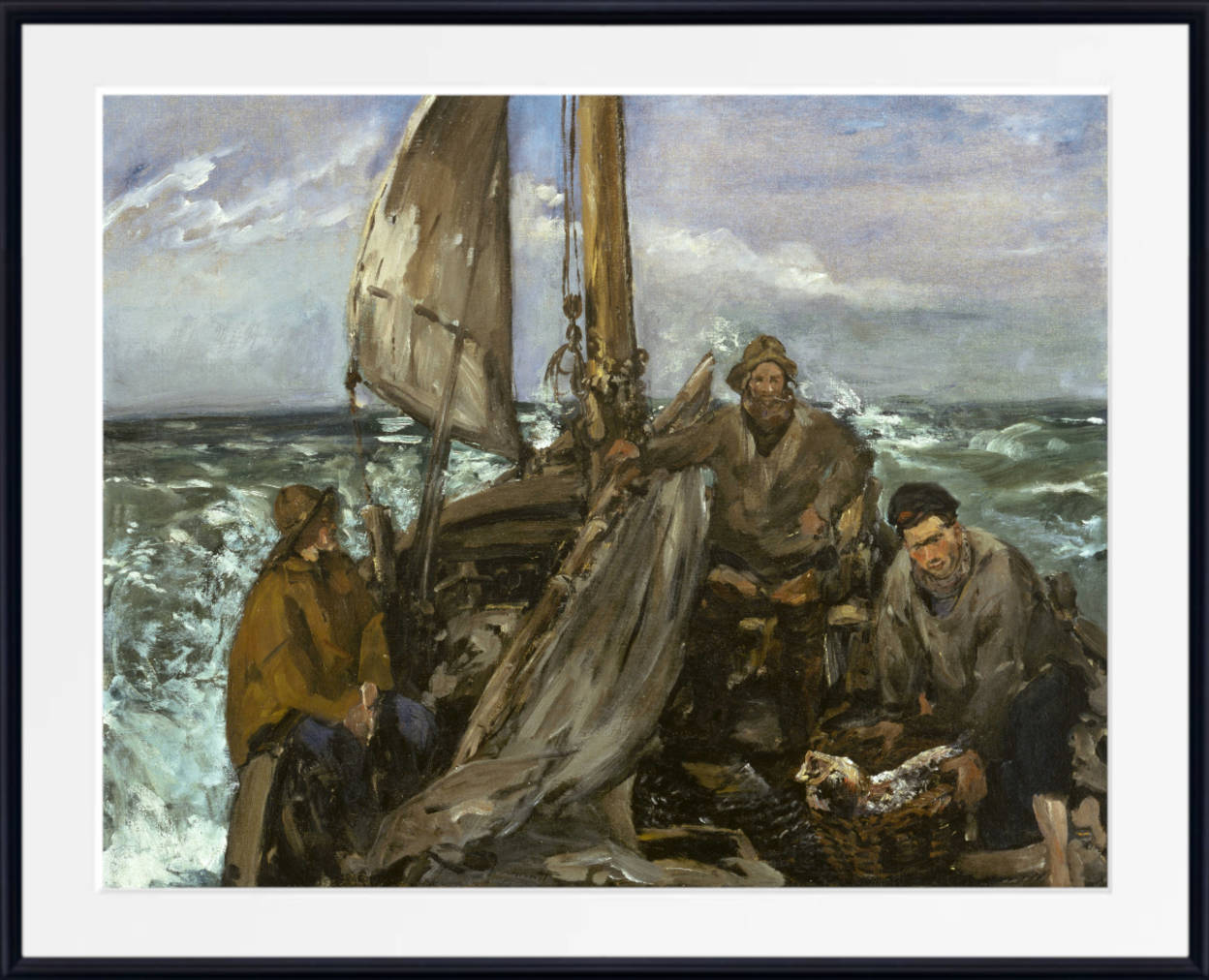 Édouard Manet Print : The Toilers of the Sea