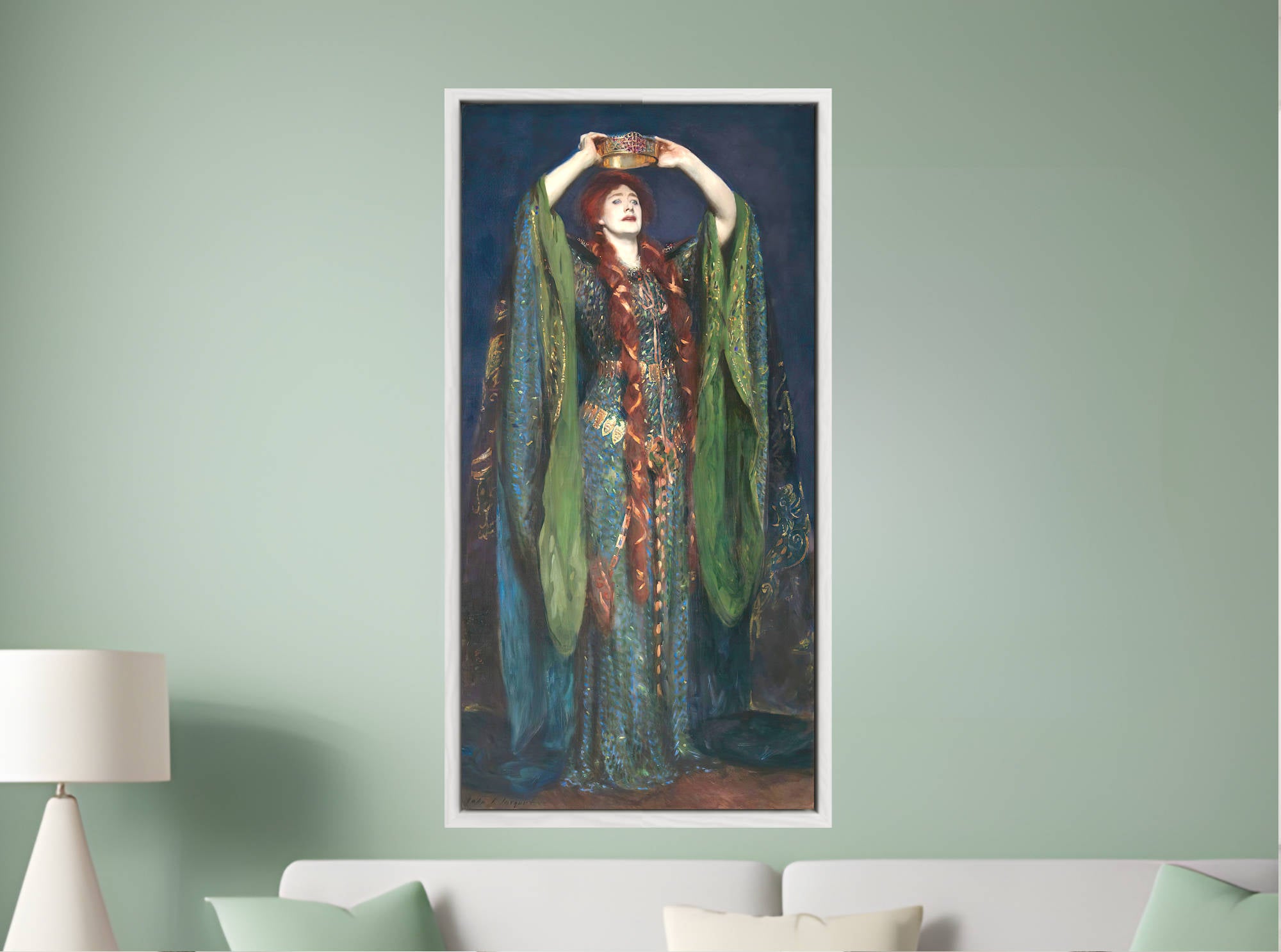John Singer Sargent Print, Ellen Terry as Lady Macbeth from GalleryThane