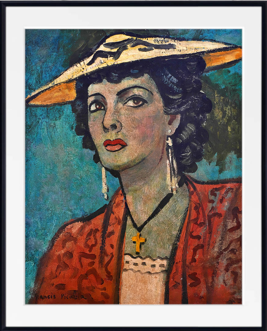 Francis Picabia Print, The Yellow Hat