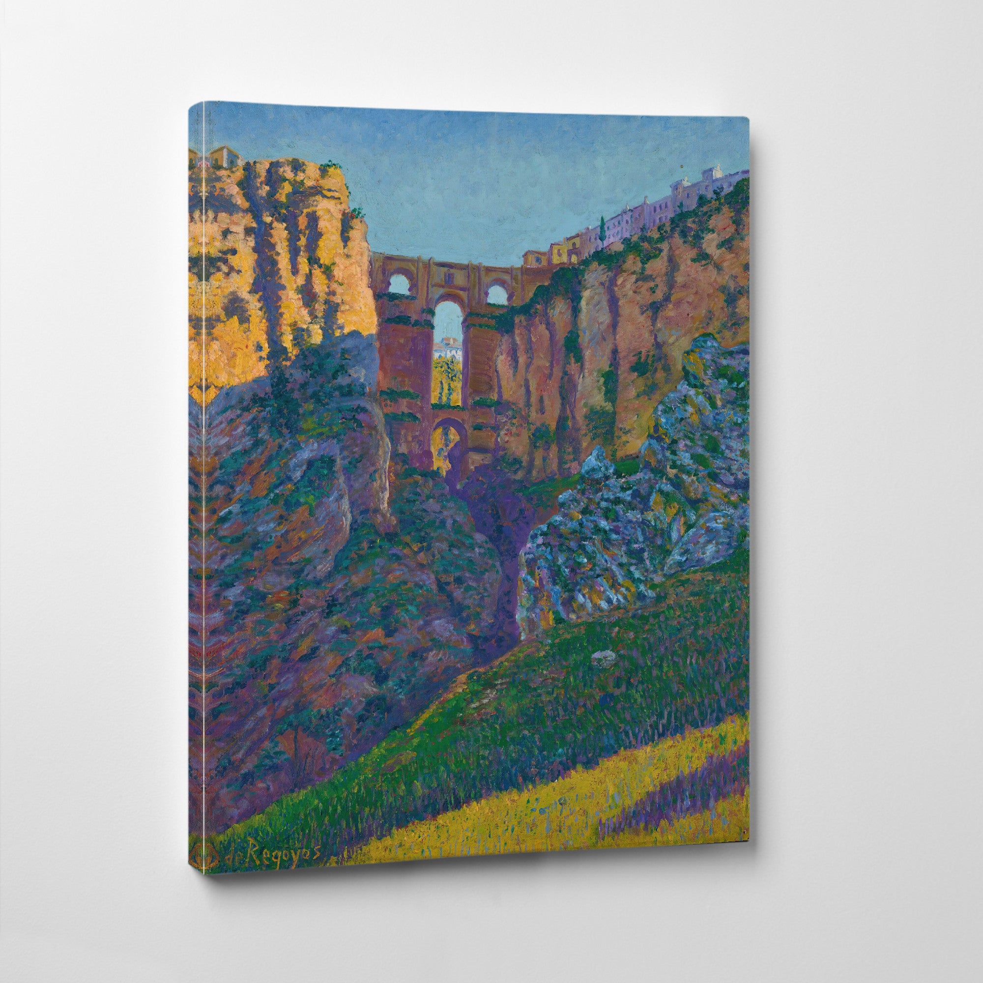 Darío de Regoyos, El tajo de Ronda (The New Bridge, Ronda)
