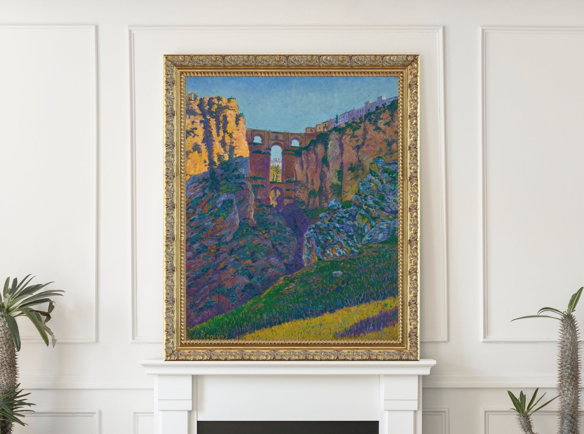 Darío de Regoyos, El tajo de Ronda (The New Bridge, Ronda)