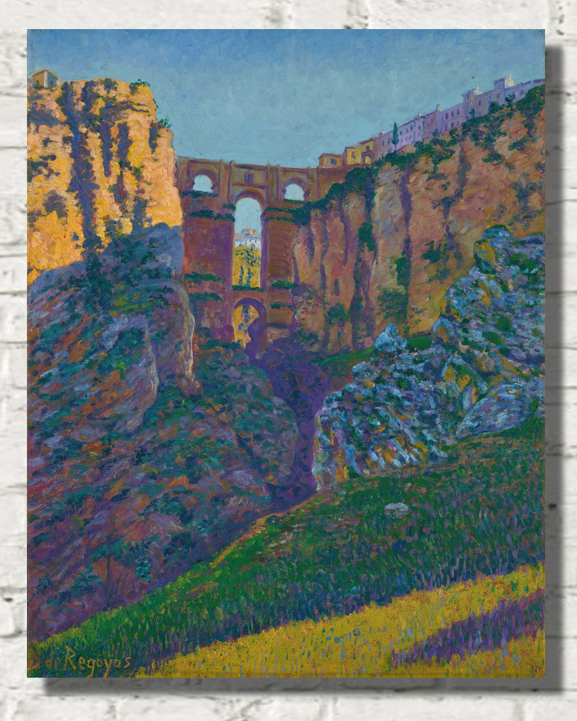 Darío de Regoyos, El tajo de Ronda (The New Bridge, Ronda)