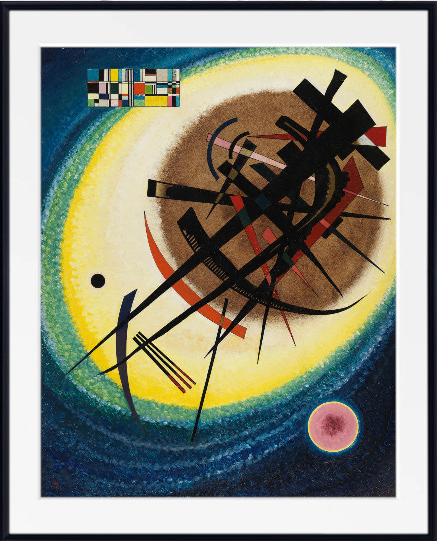 Wassily Kandinsky Abstract Fine Art Print, In the Light Oval