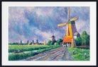 Maximilien Luce Print, Surroundings of Rotterdam (1907)