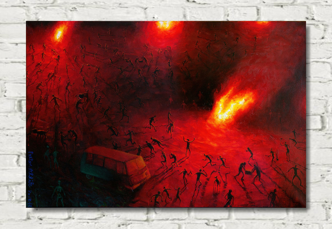 Burning of privatization documents by Tiit Paasuke