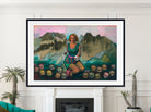 Memory of Else U., Karl Wiener Abstract Print