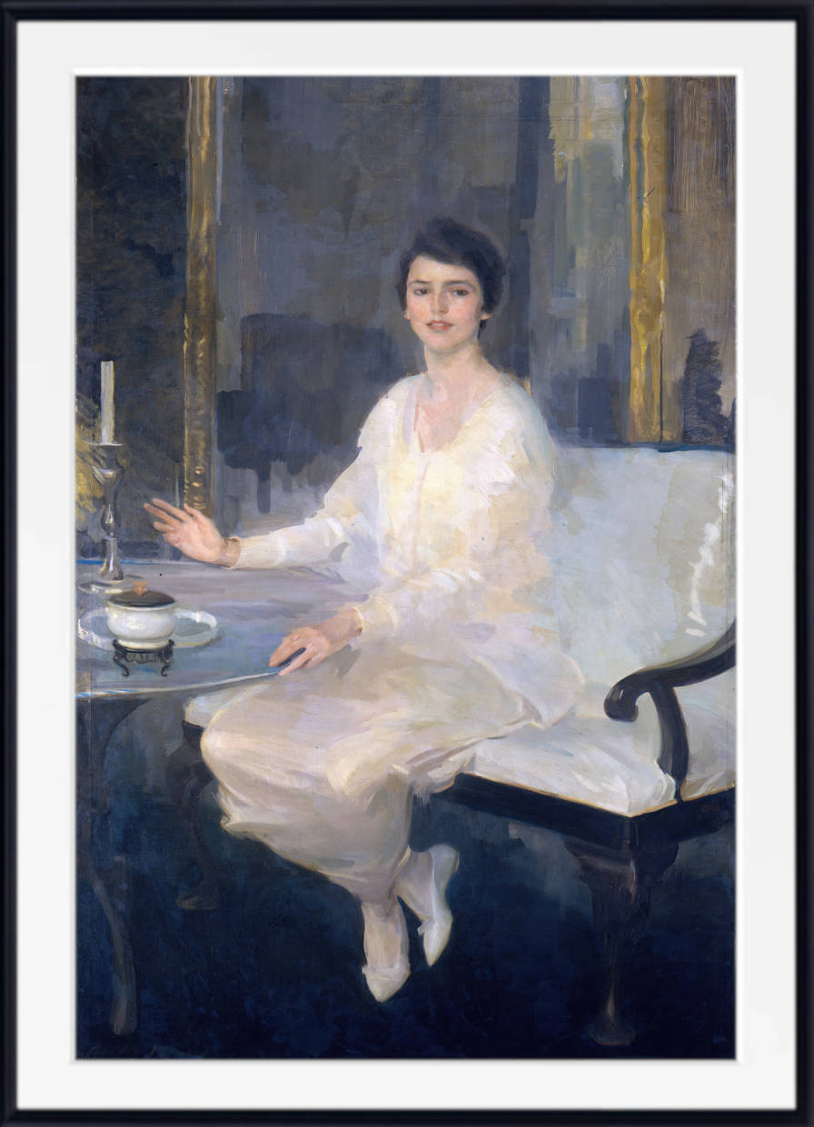 Cecelia Beaux Print, Ernesta (1914)