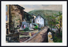 Otto Geigenberger Print, Esch an der Sauer (Luxembourg) (1944)