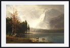 Albert Bierstadt Print : Estes Park, Colorado, Whyte’s Lake