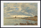 Eugène Boudin Fine Art Print : St. Vaast La Hougue