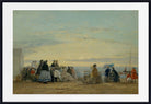 Eugène Boudin Fine Art Print : Sunset on the Beach