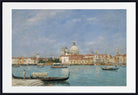 Eugène Boudin Fine Art Print : Venice, Santa Maria