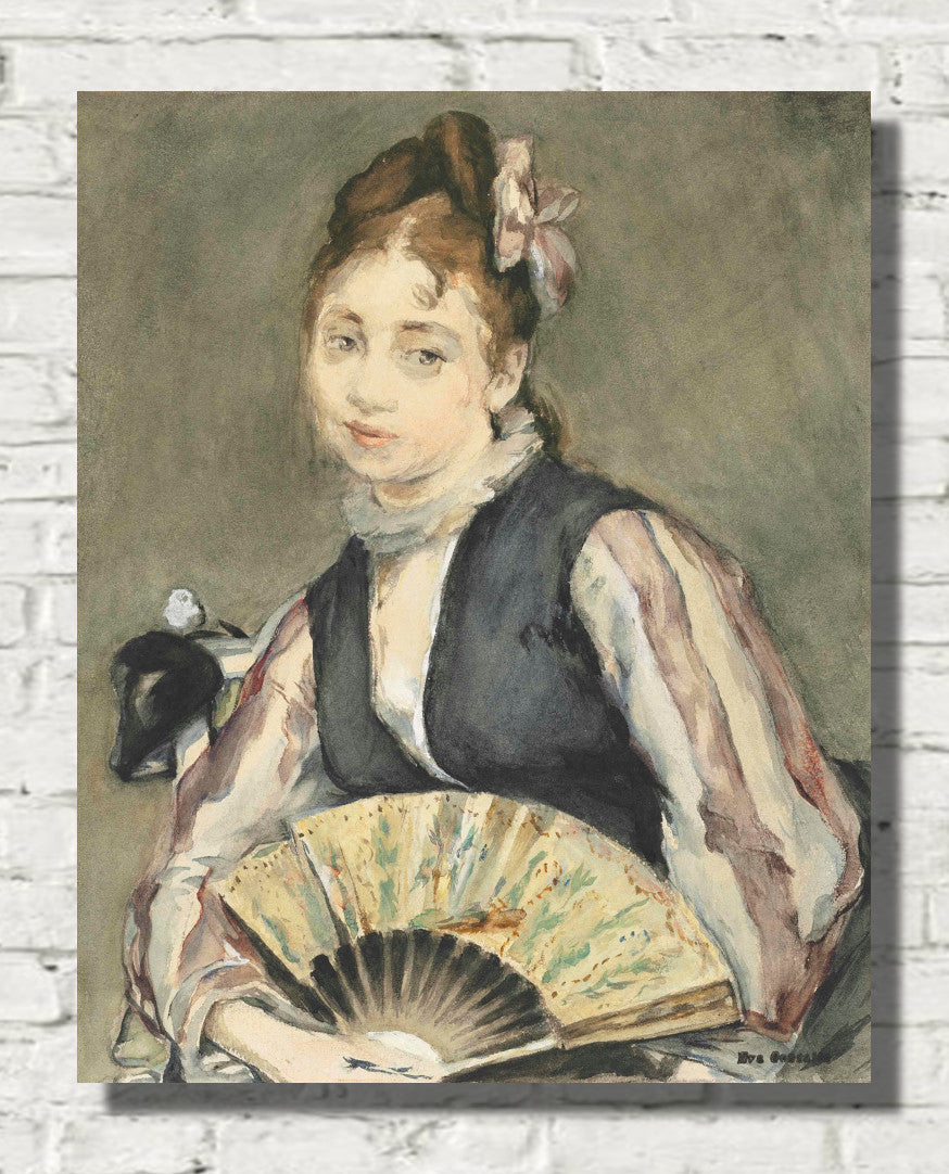 Portrait de Jeanne Gonzalès, Eva Gonzales