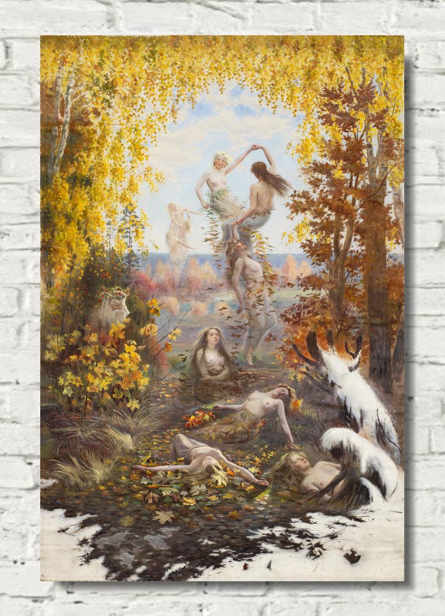 Dance of the Falling Leaves by Torsten Wasastjerna