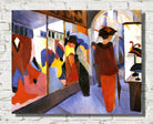 August Macke Print, Fashion Store