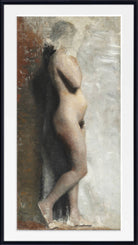 Vilhelm Hammershøi Fine Art Print, Nude Female Standing