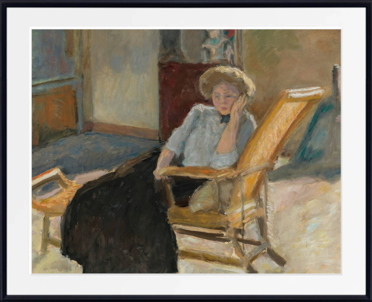 Seated Woman, Pierre Bonnard Fine Art Print