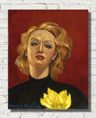 Woman with a Yellow Flower (1941), Francis Picabia Print