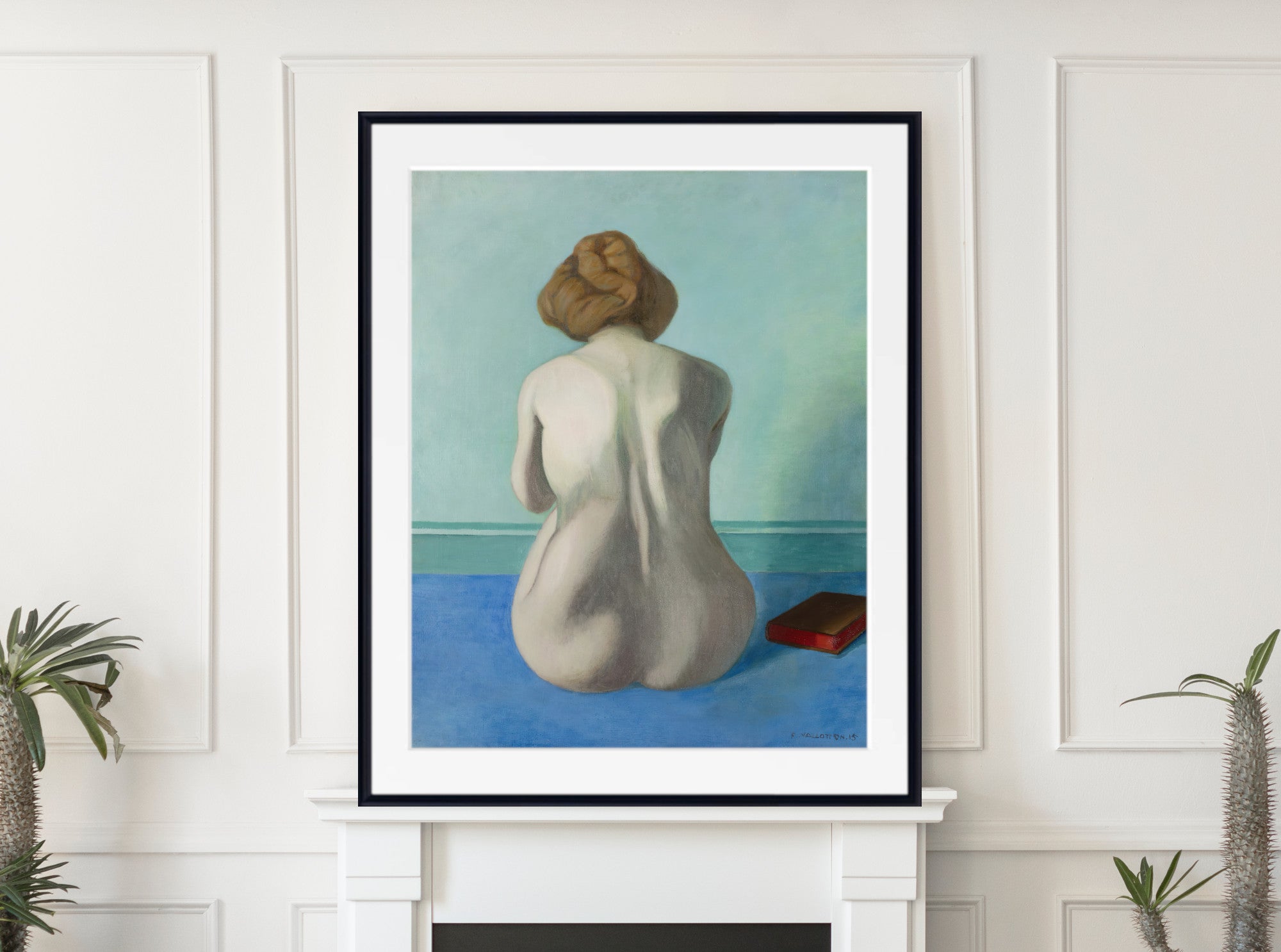 Seated Nude from the rear, Félix Vallotton