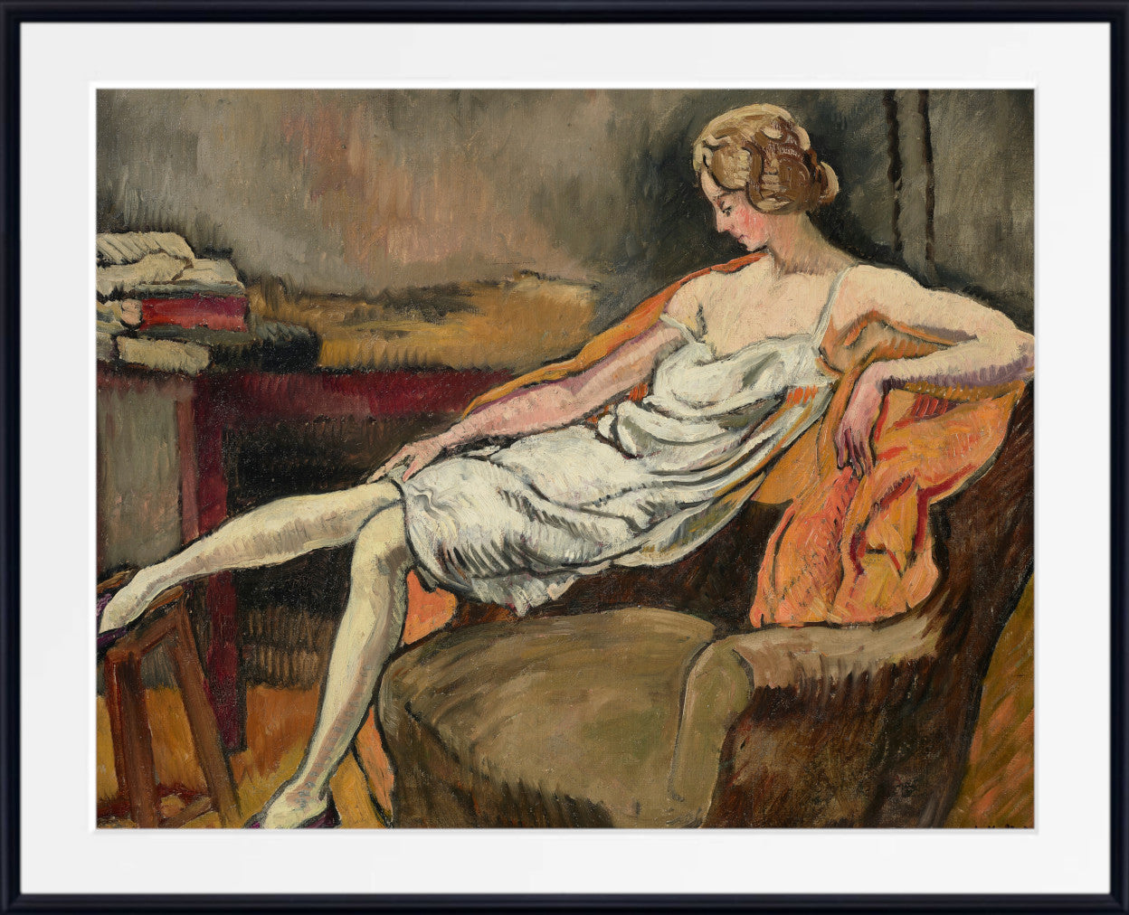 Woman in Chair (1918) by Louis Valtat