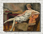 Woman in Chair (1918) by Louis Valtat
