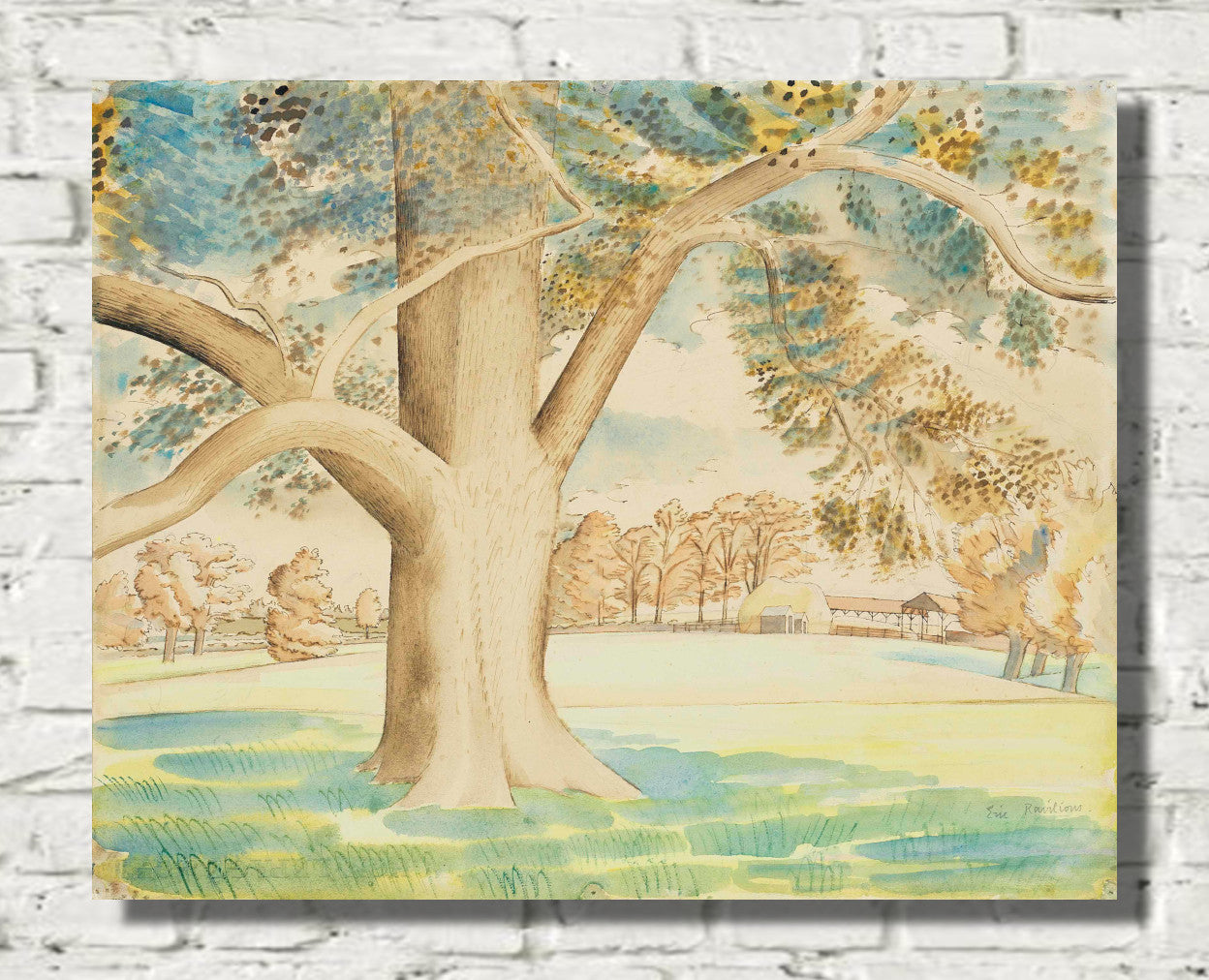 Field Elm by Eric Ravilious