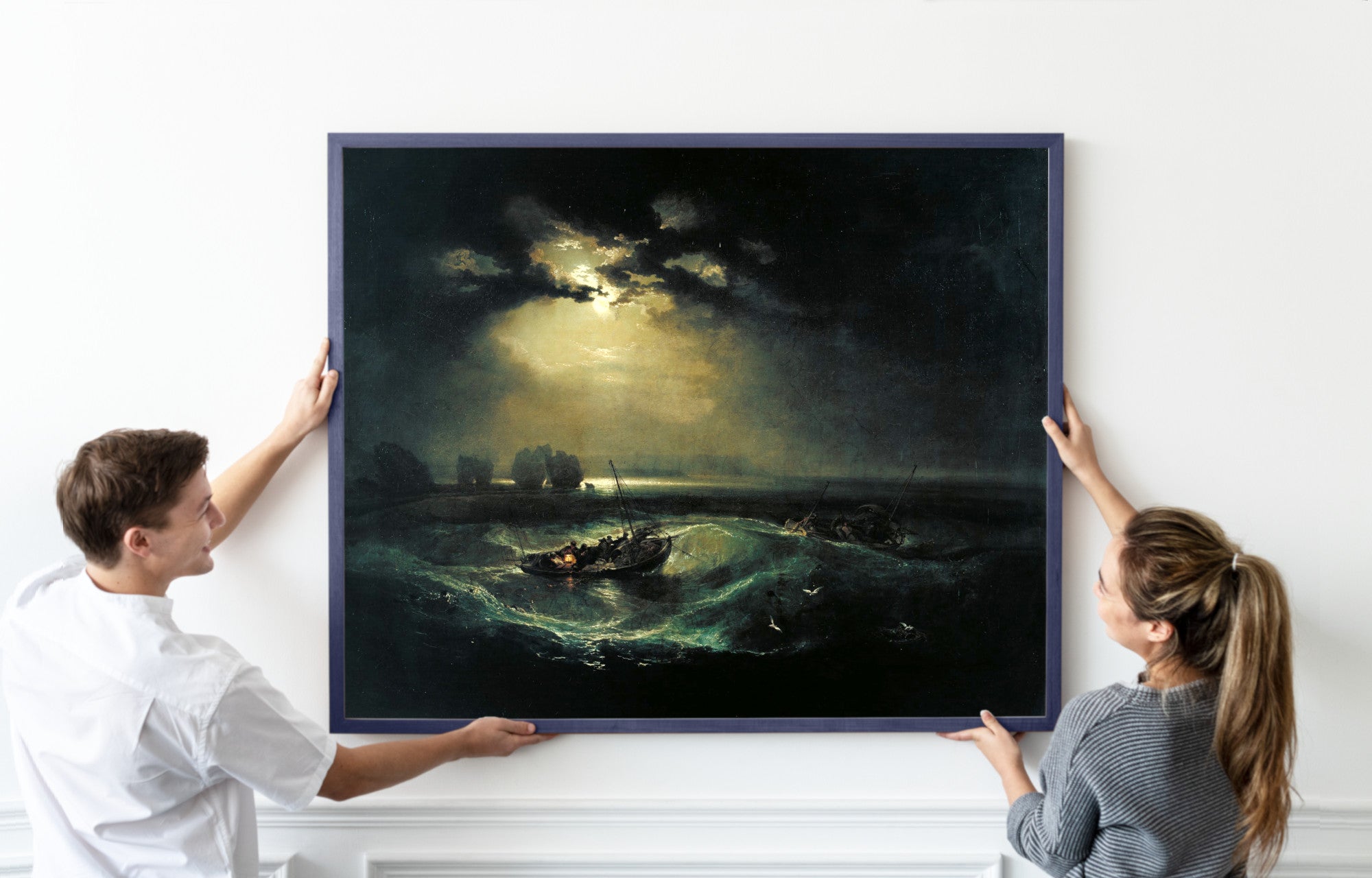 Fishermen at Sea by William Turner