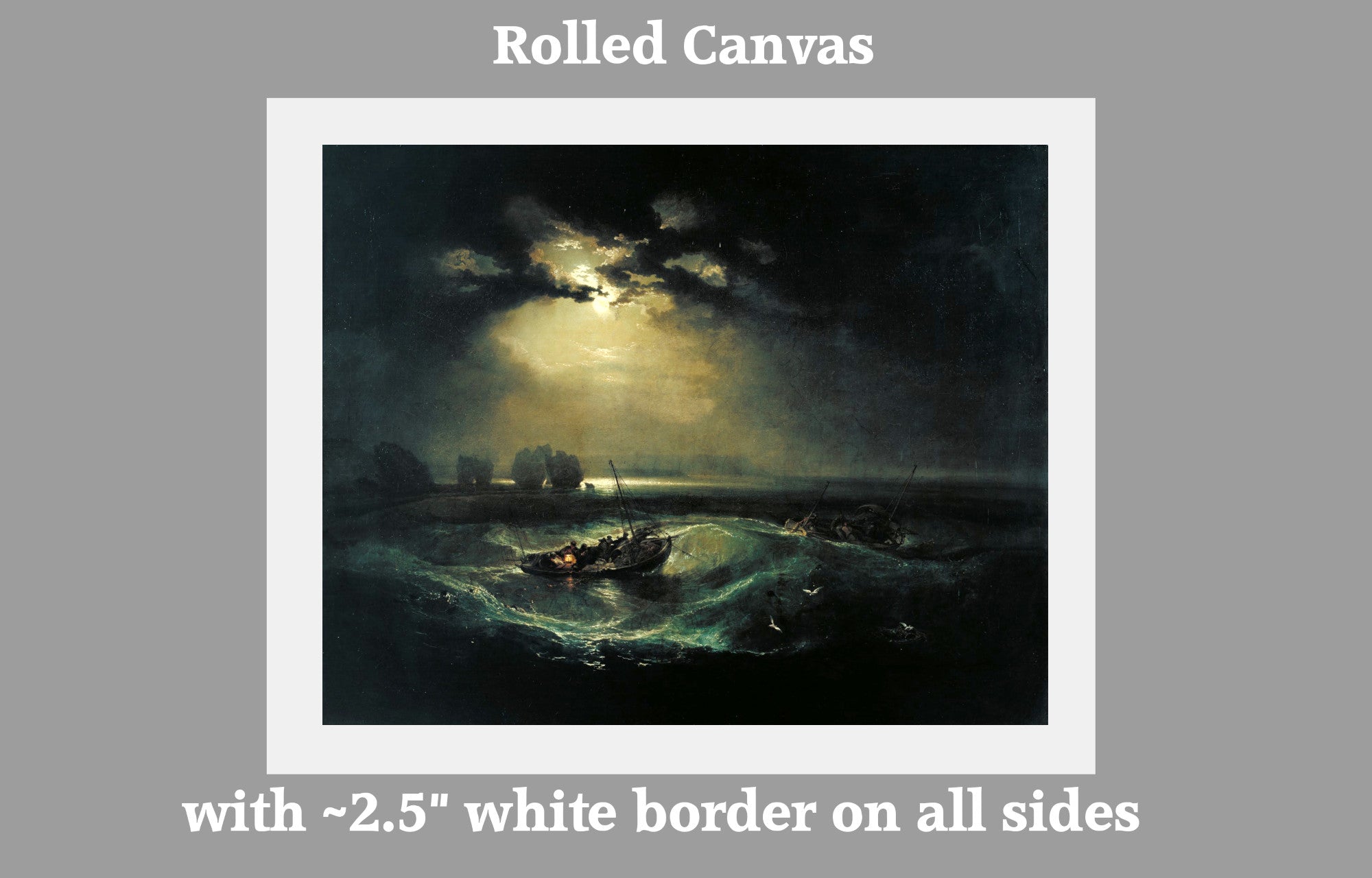 Fishermen at Sea by William Turner