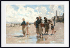 John Singer Sargent Fine Art Print, Fishing for Oysters, Cancale