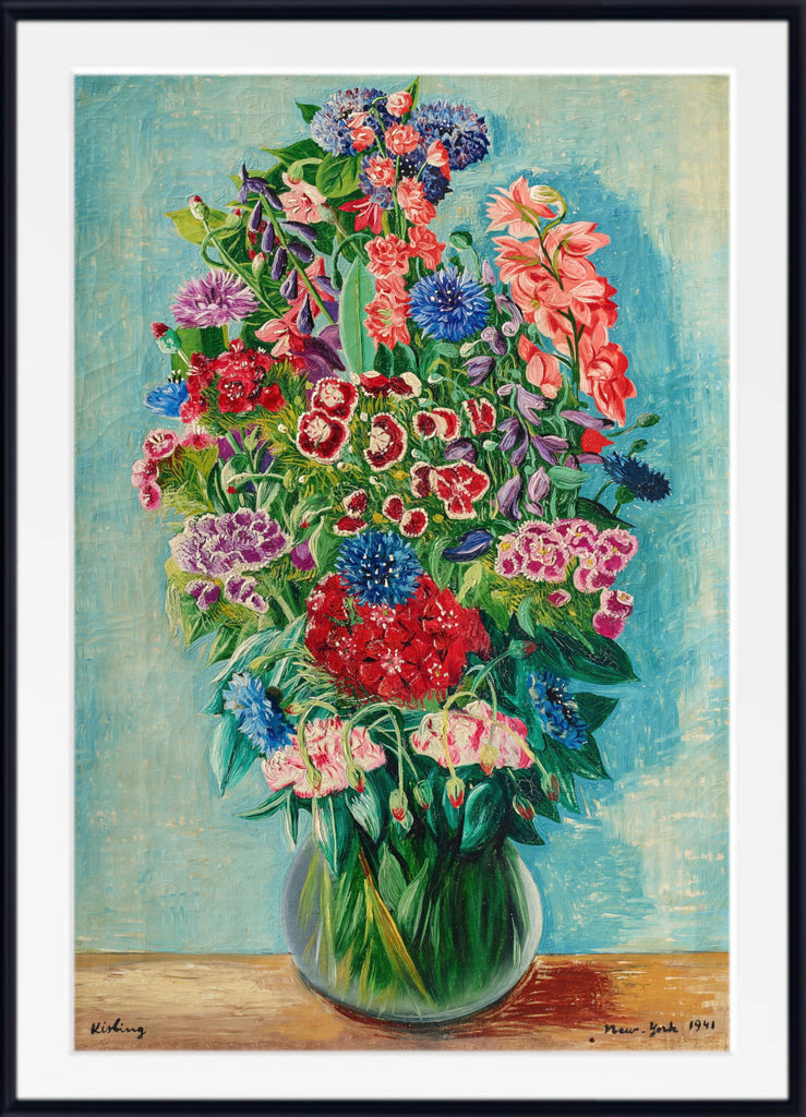 Flowers (1941) by Moise Kisling