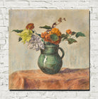 Flowers in a Green Pot by Paul Ranson