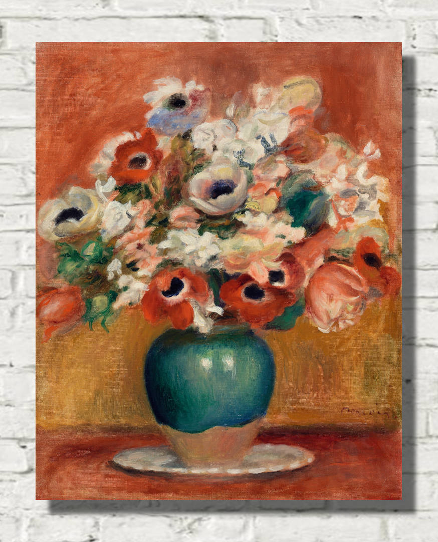 Renoir Print, Flowers (Fleurs) (c. 1885)