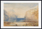 Fluelen- Morning (looking towards the lake) by William Turner