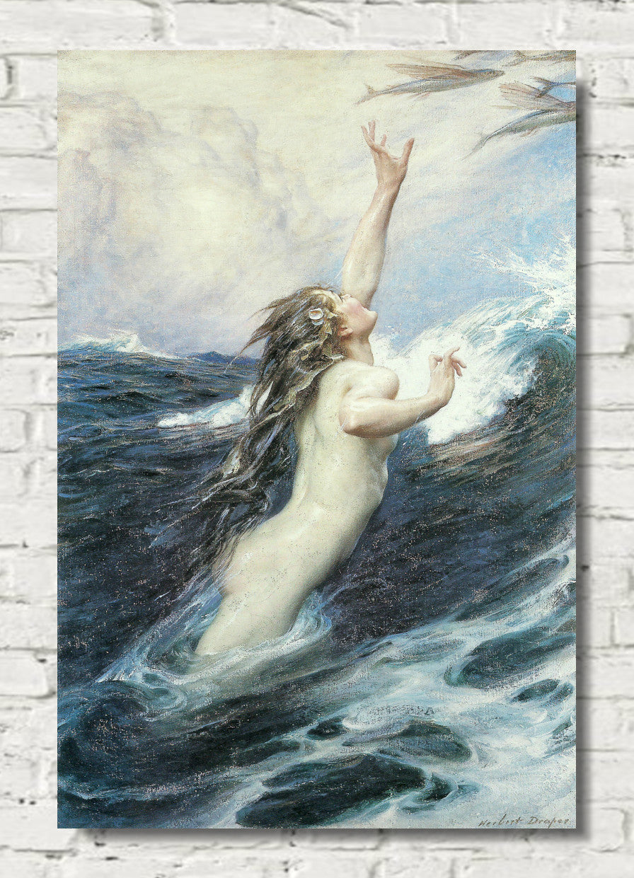 Flying Fish by Herbert James Draper