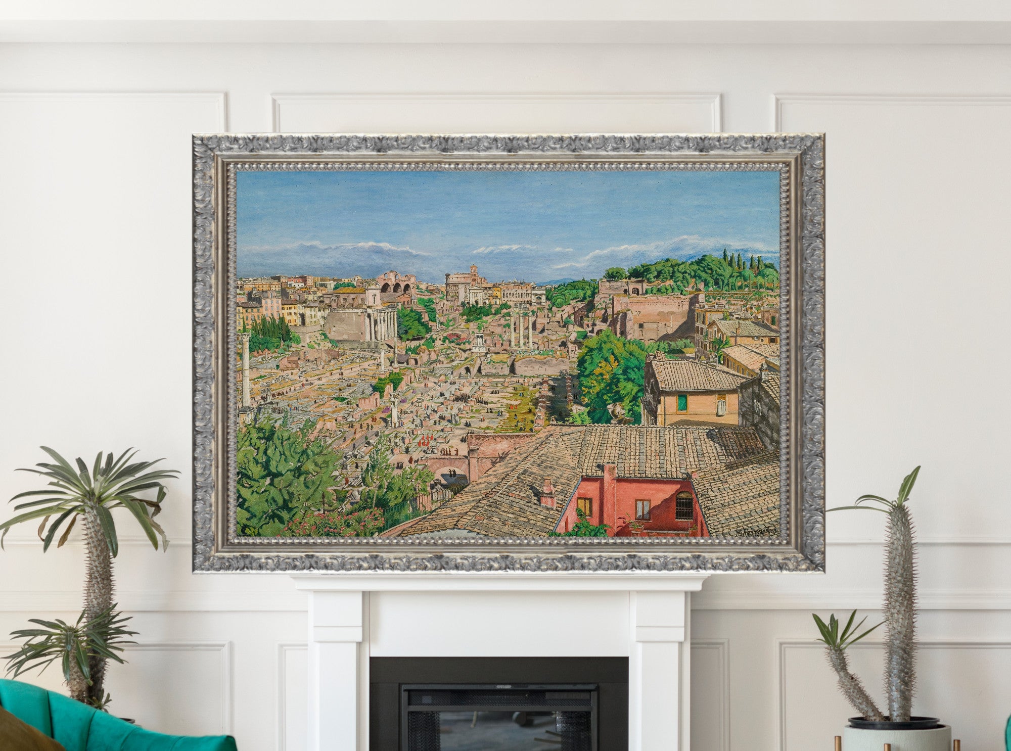 People's Sunday in the Roman Forum (1931-1932), Ludvig Ravensberg