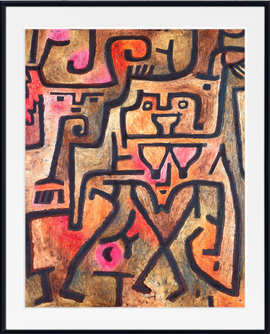 Paul Klee Fine Art Print, Forest Witches
