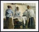French Women Ironing (1889) by Torsten Wasastjerna
