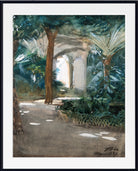 Garden in Algiers, Anders Zorn Fine Art Print