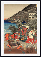 Utagawa Kuniyoshi, Japanese Fine Art Print, Genpei kassen- Settsu Banshu