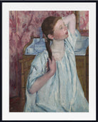 Mary Cassatt, Impressionist Fine Art Print : Girl Arranging Her Hair