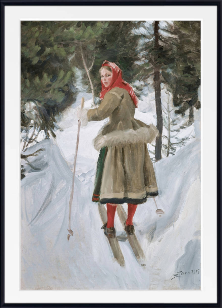 Girl from Mora, Anders Zorn Fine Art Print