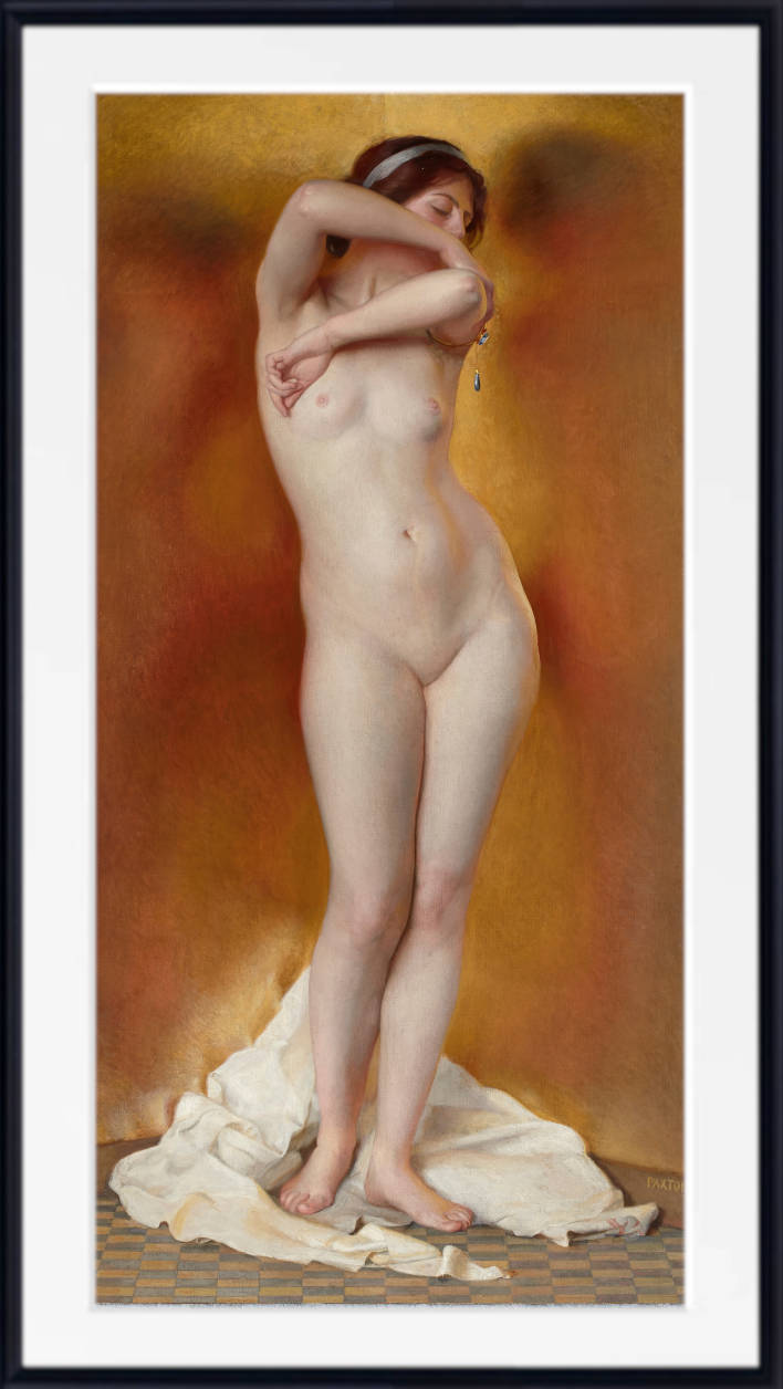 Glow of Gold, Gleam of Pearl, William McGregor Paxton Fine Art Print