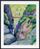 August Macke Print, Gorge in Tegernsee (1910)