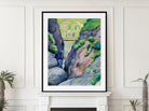 August Macke Print, Gorge in Tegernsee (1910)